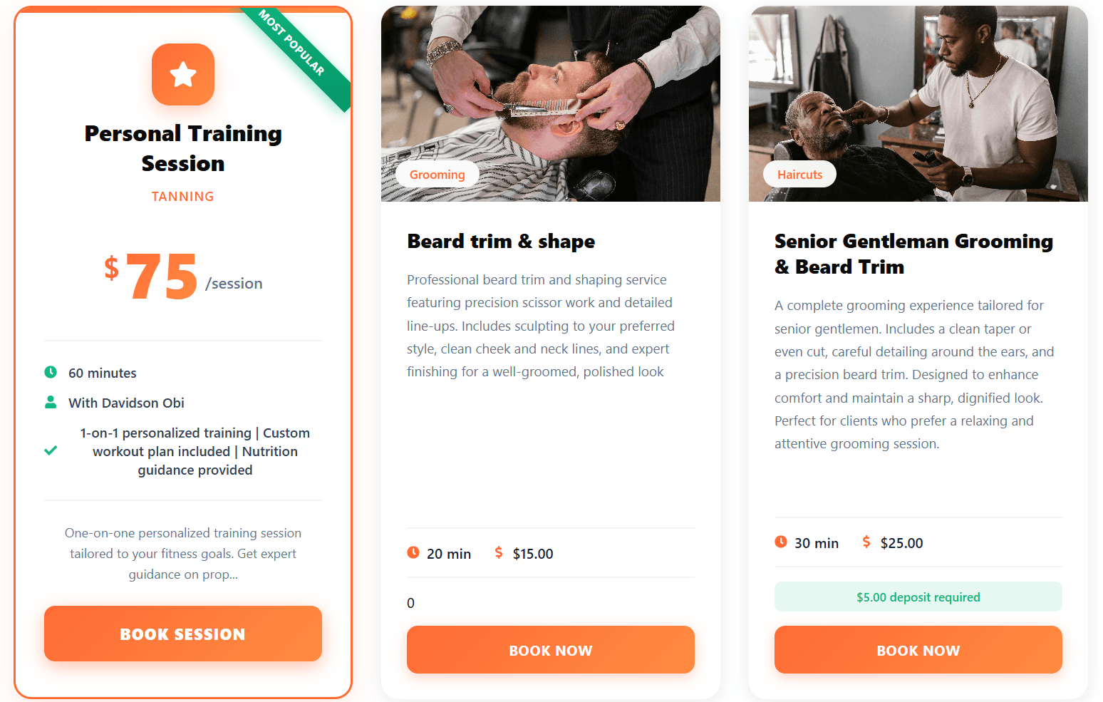 InfinitBooking Dashboard Preview